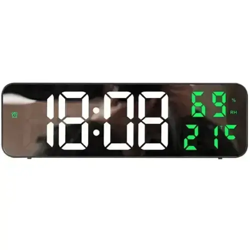 Blackmoon ST-6001 LED clock with thermometer