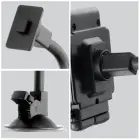 Car phone holder Forcell F-Grip Regular 17 cm windshield / dashboard / air vent black Photo