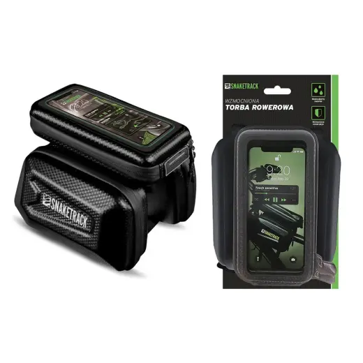 Snake Track bike frame double bag Фото num