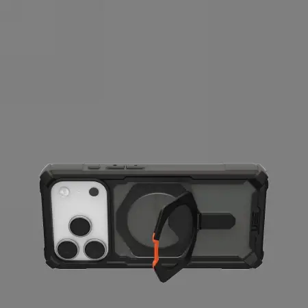 UAG Plasma XTE MagSafe Case for iPhone 17 Pro - Black and Orange Photo