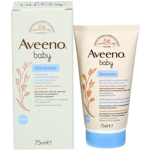 Aveeno® Baby Dermexa Gute Nacht Emollient Balsam Für Sehr Trockene Haut - Jetzt 20% Sparen Mit Code "20aveeno Foto 5