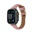 AmazingThing Class Band Leather Strap for Apple Watch 45 | 46 | 49 mm - Pink Фото num