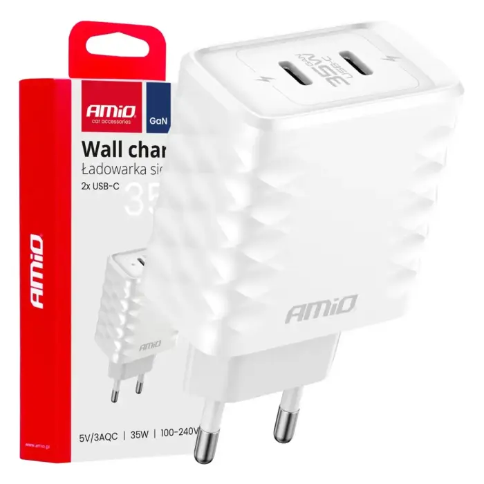 AMiO AMIO-04288 travel charger | 35W | USB-C