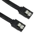 Qoltec  SATA III male / SATA III male cable | 0.5m | black Foto 1