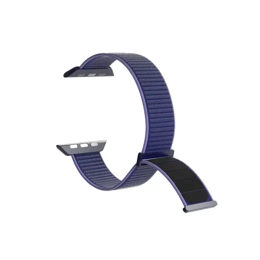 Puro Sport Nylon Strap for Apple Watch 42 | 44 | 45 | 49 mm - Blue Photo