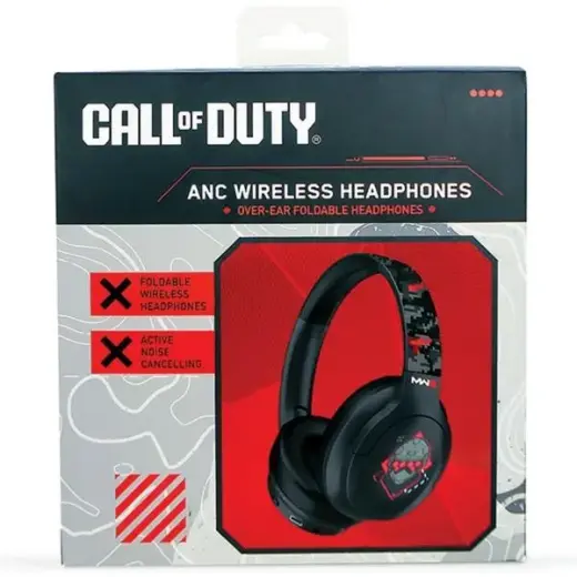 OTL Call of Duty: MW3 ANC słuchawki bezprzewodowe gamingowe | Gaming wireless headphones Black pixel camo Foto 12