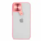 Tel Protect Cyclops maciņš telefonam iPhone 12 Pro Max rozā (ar kameras aizsargu) — Foto 2