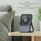 Desk fan with adjustable stand HX-122 dark blue Foto 12