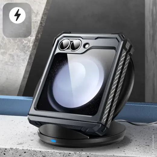 Supcase IBLSN ArmorBox Case for Samsung Galaxy Z Flip 6 - Black Photo