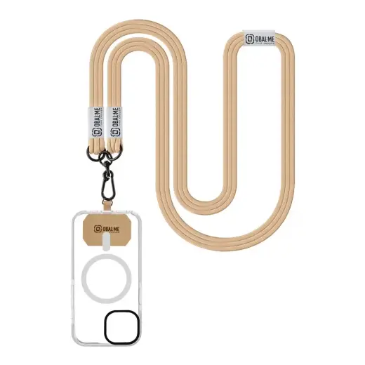 OBAL:ME NeckTag Trio Rope for Mobile Phone Khaki