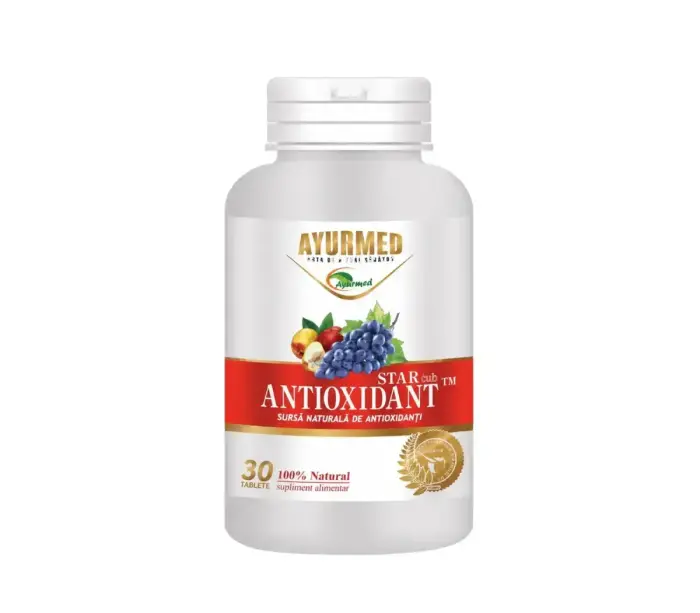 Ayurmed, Antioxidant, Boost Vitality & Protect The Body Against Oxidative Stress, Capsules, 30 capsules
