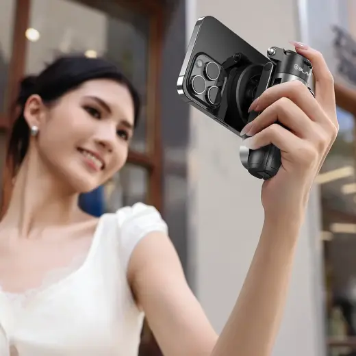 Blavec Selfie Stick Aluminium Coco Mini P05 Magsafe tripod + remote control + holder 0,41 metres (SSCMP05-MTRHB041) black Фото num