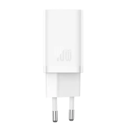 Baseus GaN5 Pro 40W 2xUSB-C Wall Charger - White Foto 2
