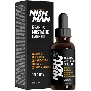 Nishman Beard and Mustache Care Oil - Olej na vousy 30ml