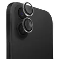 Uniq Optix Clear Camera Lens Protector iPhone 16 | 16 Plus with Applicator - Clear Black Foto 1