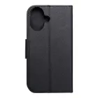 FANCY grāmatveida maciņš telefonam iPhone 17 melns — Foto 11