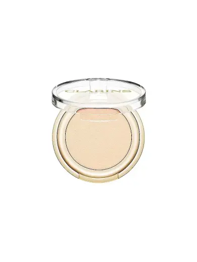 Clarins Ombre Skin Nude Primer-Infused Eyeshadow - Matte Satin + Pearlized Finishes 0.05 Oz. - Matte Ivory Foto 1