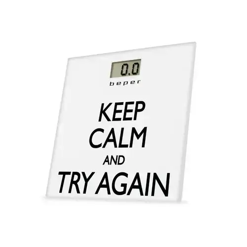 Beper Digital Scale Personal Touch Glass up to 180 Kg 40821 Foto 2