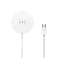 Forever MAWC-400 magnetic wireless charger 15W white 3in1 Photo