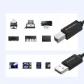 Wozinsky WKDDY4S USB-B - USB-A 480Mb|s Cable 1m - Black Foto 7