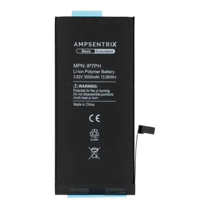  AmpSentrix Basic battery for iPhone 7 Plus (high capacity 3550 mAh) Фото num