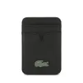 Lacoste Iconic Petit Pique MagSafe Case + Wallet for iPhone 17 Pro Max Black Фото num