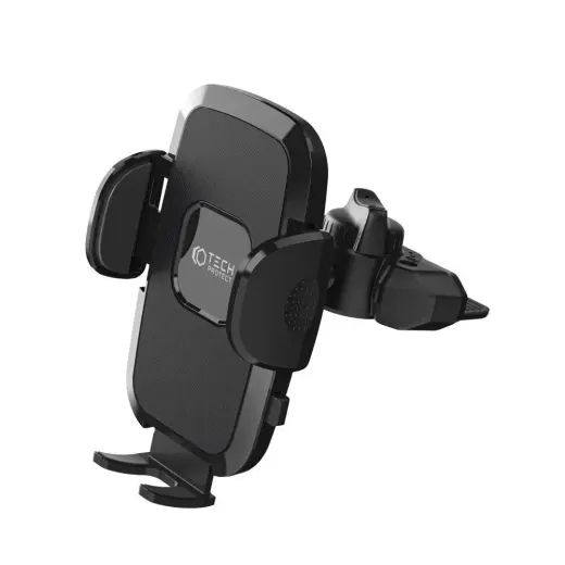 Tech-Protect V3 car phone holder with CD drive - black Photo