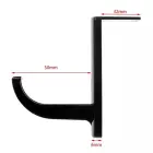 Headphones holder hook HH01 to monitor Фото num