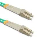 Qoltec Patchcord fiber optic LC/UPC - LC/UPC | Multimode | 50/125 | OM3 | Duplex | 2m — Foto 1