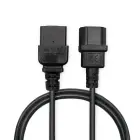 Qoltec Power extension cable IEC C14/C19 | 3x1.5mm² | 2m — Photo 3