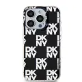 DKNY IML Checkered Mono Pattern case for iPhone 15 Pro - black — Foto 3