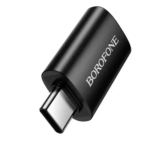 Borofone Adapter BV26C - Type C to USB - black Photo