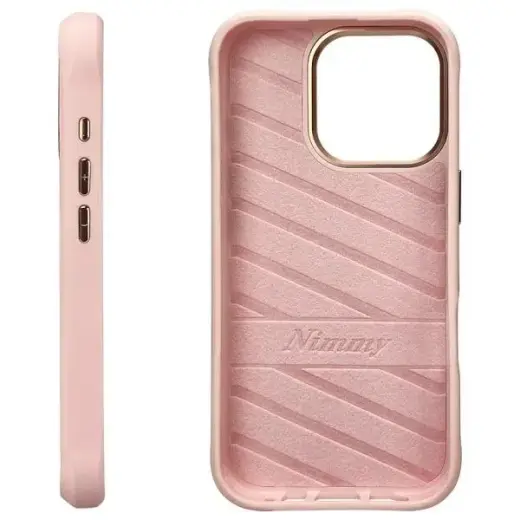 Nimmy Big Eyed Pet 2.0 Cat phone case for iPhone 16 Pro Max pink Photo