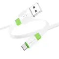 Borofone Cable BX89 Union - USB to Micro USB - 2,4A 1 metre white-green Фото num
