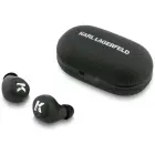 Earphone TWS Karl Lagerfeld Saffiano    Logo ENC black Foto 1
