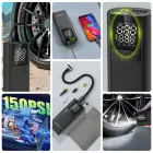 Wozinsky WPEP-8000 compressor, electric pump, 8000mAh power bank, flashlight - black Фото num