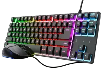 Perifērijas komplekts Trust GXT798 2in1 Black US
