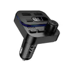 Borofone Transmitter FM BC61 Ocean MP3, Bluetooth - 2xUSB + Type C - PD 45W black Фото num