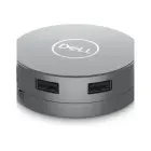 Dell 6-in-1 Multiport Adapter DA305 - docking station - USB-C - HDMI, DP, USB-C - 1GbE Фото num