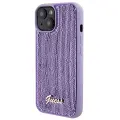 Guess Sequin Script Metal case for iPhone 15 - purple — Foto 2