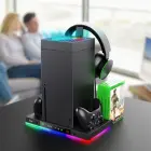 iPega XBX024S Multifunctional Charging RGB Stand with Cooling for Xbox (Damaged  Package) Foto 5