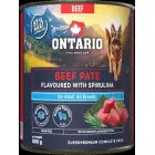 Konservi suņiem - Ontario Adult Beef Pate with Spirulina Flavor 800g Foto 2