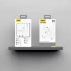 Dudao A23TEU 2.4A GaN USB-A Wall Charger with USB-A - USB-C Cable - White Foto 3