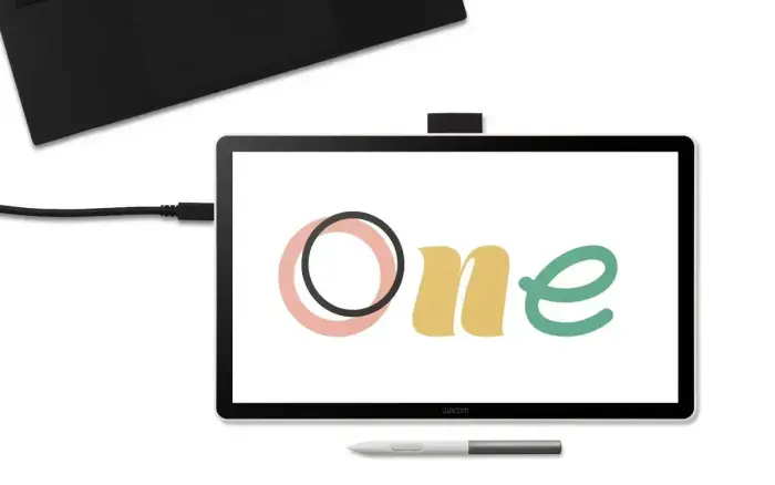 Wacom Tablet One 14 / DTC141W0 Black, white