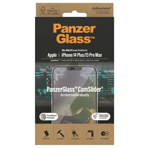PanzerGlass Ultra-Wide Fit защитное стекло для телефона iPhone 14 Plus | iPhone 13 Pro Max 6,7 Фото num