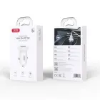 XO car charger CC68 18W QC 1x USB white Фото num