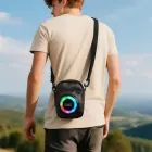 Speaker bluetooth 8W 3h shoulder bag shape 1,5L Hoco HC41 black — Foto 7