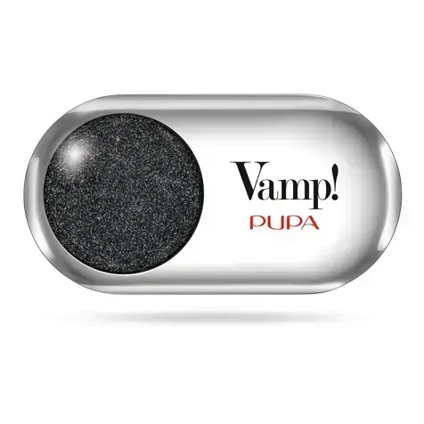 Pupa Vamp (Compact Eyeshadow) 1.5 G - 301 Frozen Black - Metallic Foto 1