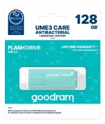 Goodram UME3 Care USB 3.0 128GB Turquoise