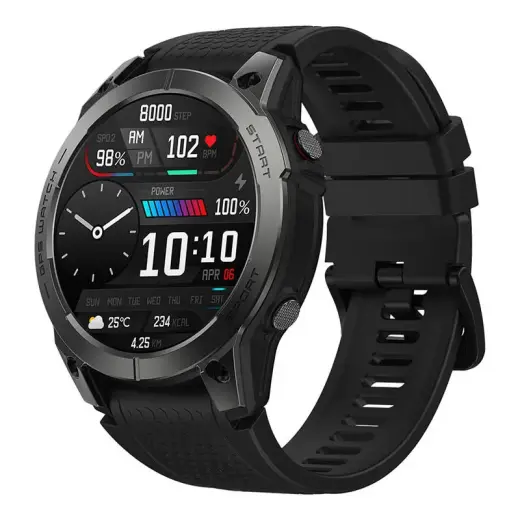 Smartwatch Zeblaze Stratos 3 (Black) Фото num